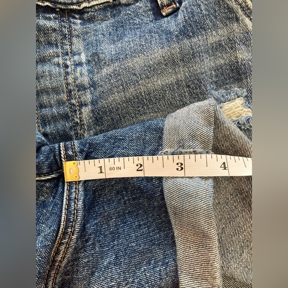 Silver Jeans Co. Denim Shortalls Size Small/Medium - Picture 12 of 16